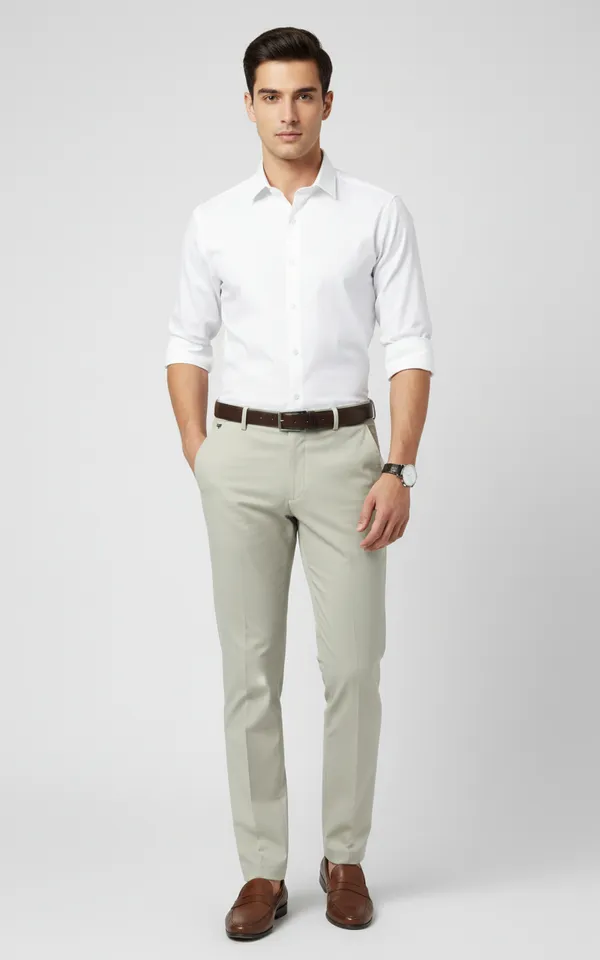 Light_Beige_Twill_Cotton_Premium_&_Elegant_Formal_Pant_For_Men