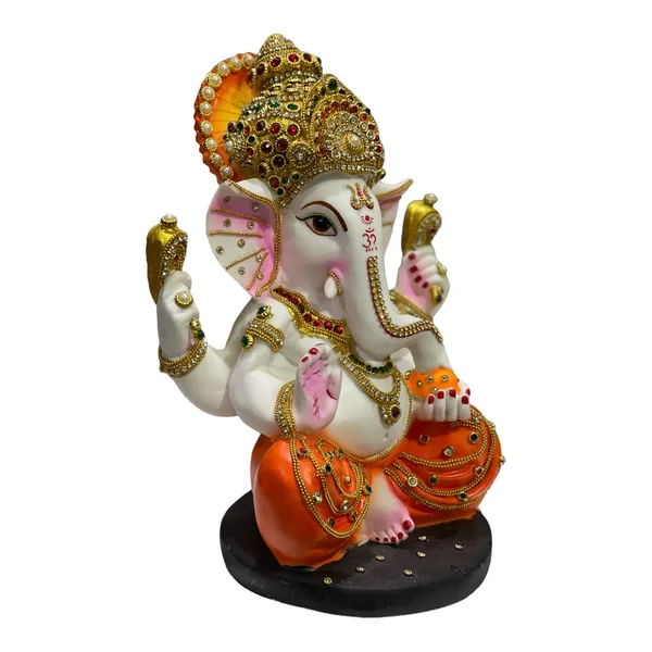 Multicolor_Mukut_Ganesh_Red_Dhoti_Murti_Ganpati_Statue_Best_Gift_For_Inauguration