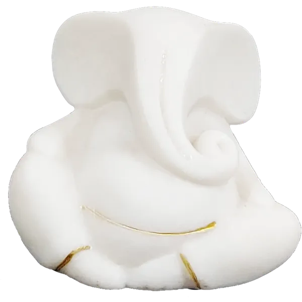 White_Ganesh_Idol_Car_Dashboard_Hindu_Ganesha_Statue_Puja_Items_Decor
