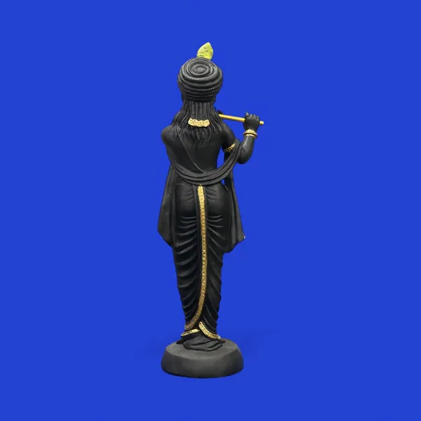 Golden_2.5_Feet_Standing_Krishna_Idol_Made_Of_Premium_Resin_Colorful_Decorative_Statue_For_Home_Temple_&_Gifts