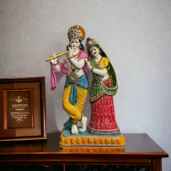 Multicolor_Radha_Krishna_2_Feet_Composite_Marble_Statue_Handcrafted_Colorful_Murti_For_Home_Decor_&_Temple_Use