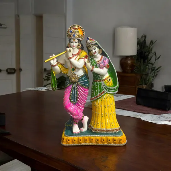 Multicolor_Radha_Krishna_2_Feet_Composite_Marble_Statue_Handcrafted_Colorful_Murti_For_Home_Decor_&_Temple_Use