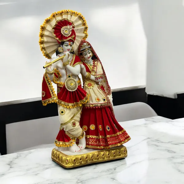 Multicolor_Radha_Krishna_Marble_Idol_Statue
