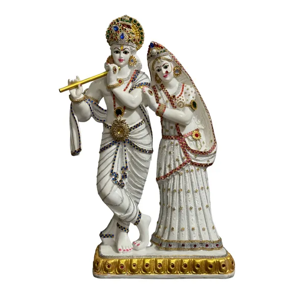 Golden_Premium_2_Feet_Radha_Krishna_Murti_In_Composite_Marble_Divine_Home_Temple_Idol_With_Fine_Detailing