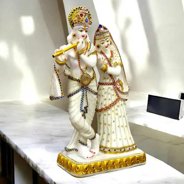 Golden_Premium_2_Feet_Radha_Krishna_Murti_In_Composite_Marble_Divine_Home_Temple_Idol_With_Fine_Detailing