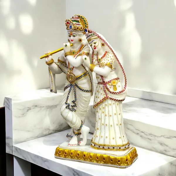 Golden_Premium_2_Feet_Radha_Krishna_Murti_In_Composite_Marble_Divine_Home_Temple_Idol_With_Fine_Detailing