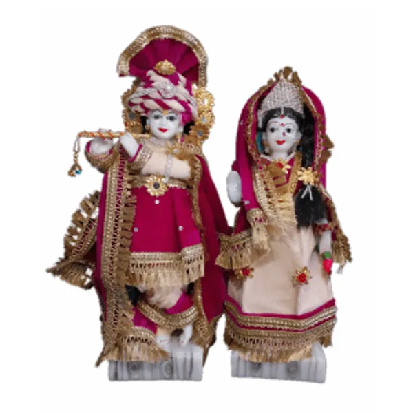 Multicolor_Standing_Radha_Krishna_With_Custom_Marble_Idol