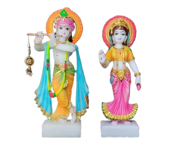 Multicolor_Standing_Radha_Krishna_Marble_Look_Idol