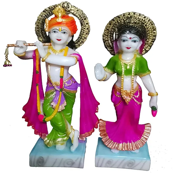 Multicolor_Standing_Radha_Krishna_Marble_Look_Idol