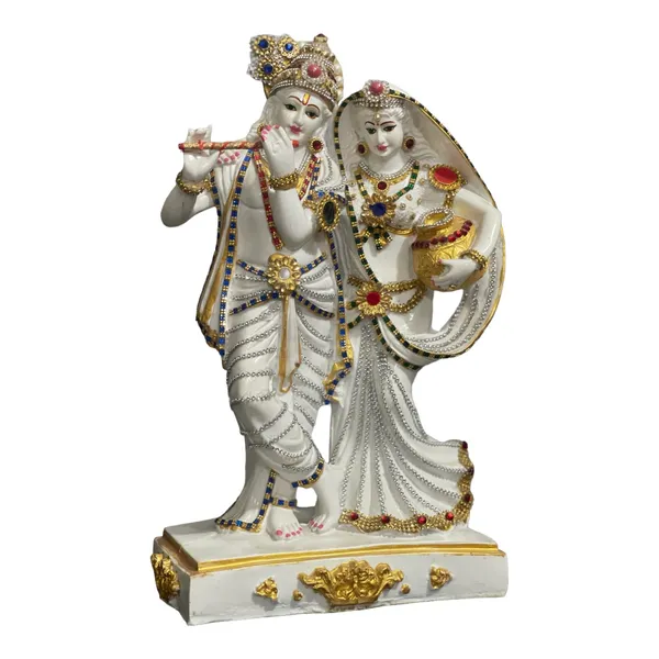 Grey_&_Golden_1.5_Feet_Radha_Krishna_Idol_Made_Of_Composite_Marble_Elegant_Home_Temple_Decorative_Statue