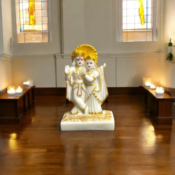 Off_White_&_Golden_Radha_Krishna_Cute_Idol_Best_For_Home_Office_Temple