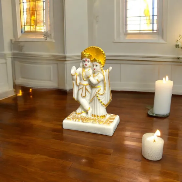 Off_White_&_Golden_Radha_Krishna_Cute_Idol_Best_For_Home_Office_Temple