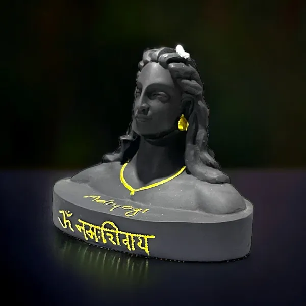 Black_&_Golden_On_Demand_Adiyogi_Shiva_Statue_Figurine