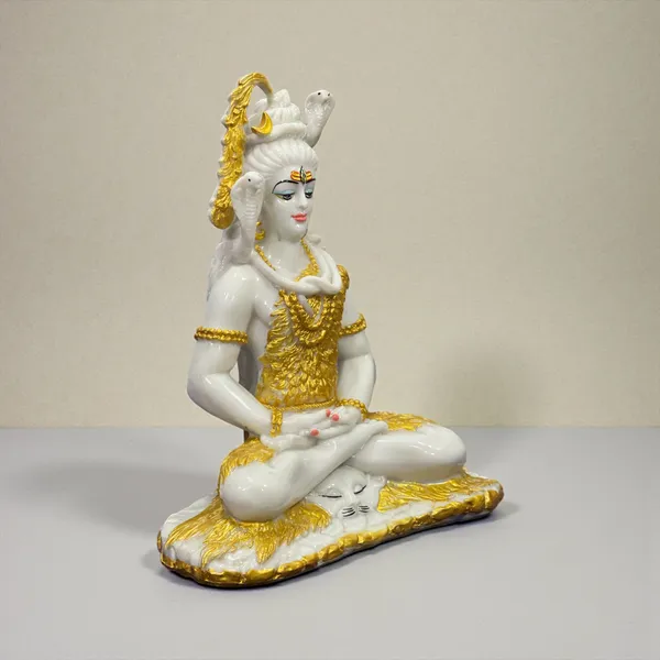 Off_White_1.5_Feet_Shiv_Samadhi_Idol_Made_Of_Composite_Marble_Peaceful_Mahadev_Statue_For_Home_Temple_&_Meditation_Decor