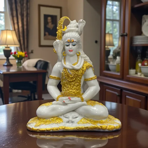 Off_White_1.5_Feet_Shiv_Samadhi_Idol_Made_Of_Composite_Marble_Peaceful_Mahadev_Statue_For_Home_Temple_&_Meditation_Decor