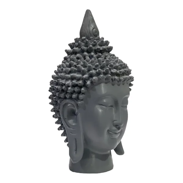 Grey_Buddha_Head_Statue_For_Home_Decor_Table_Resin_Idols