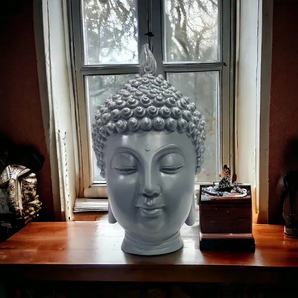 Grey_Resin_Buddha_Face_Showpiece_For_Home_Room_Office_Desk