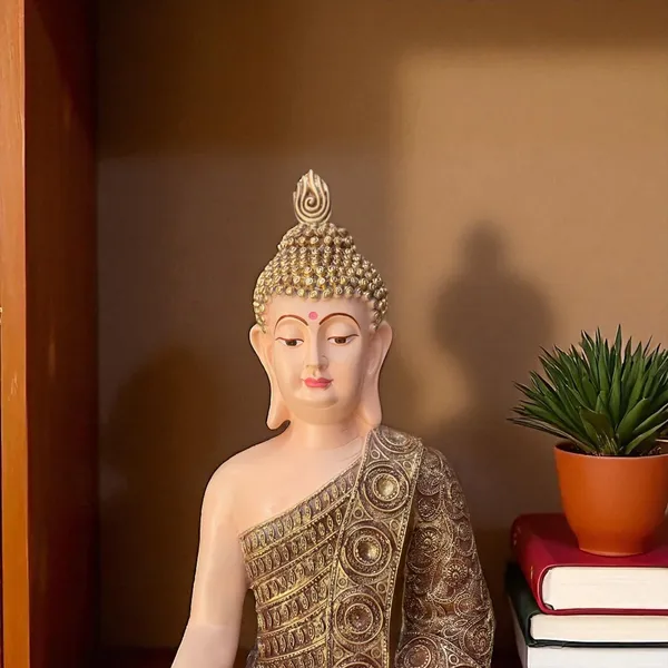 Peach_2_Foot_Resin_Gautam_Buddha_Sculpture_|_Elegant_Buddha_Figure_For_Indoor_Decoration