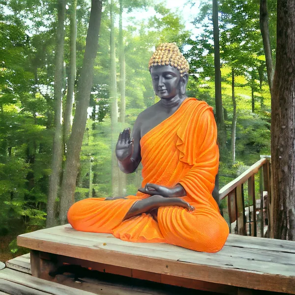 Orange_2_Foot_Resin_Buddha_Idol_|_Elegant_Decorative_Buddha_Statue_For_Home_&_Office_Interior