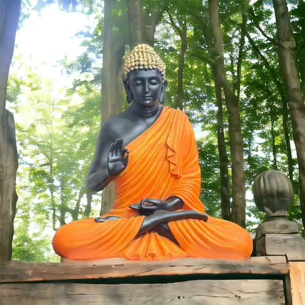 Orange_2_Foot_Resin_Buddha_Idol_|_Elegant_Decorative_Buddha_Statue_For_Home_&_Office_Interior