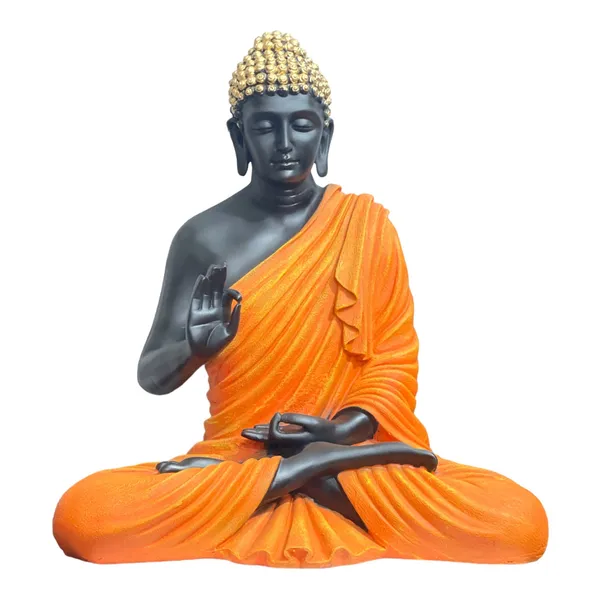 Orange_2_Foot_Resin_Buddha_Idol_|_Elegant_Decorative_Buddha_Statue_For_Home_&_Office_Interior