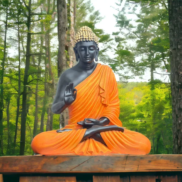 Orange_2_Foot_Resin_Buddha_Idol_|_Elegant_Decorative_Buddha_Statue_For_Home_&_Office_Interior