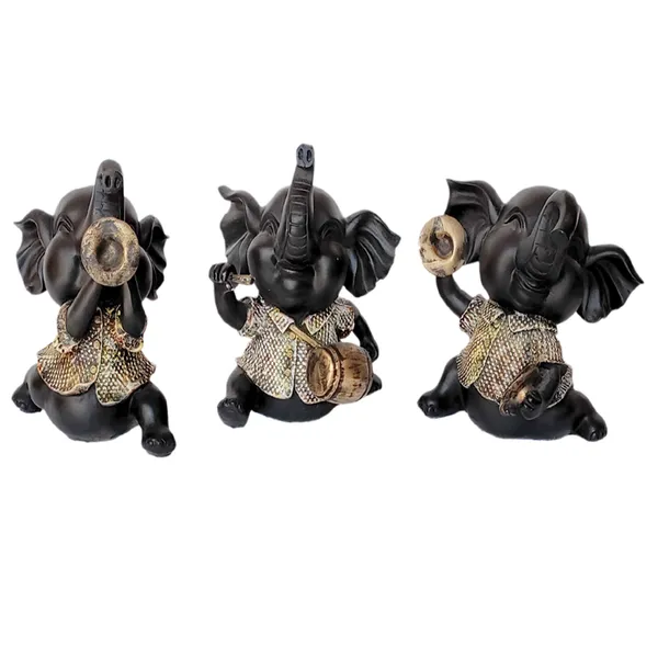 Black_Set_Of_Three_Musical_Appu_Resin_Showpiece_The_Best_Gift_For_Friends