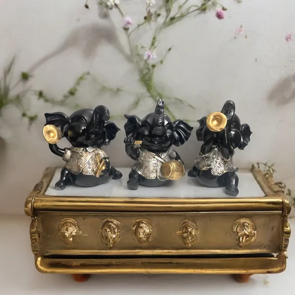 Black_Set_Of_Three_Musical_Appu_Resin_Showpiece_The_Best_Gift_For_Friends