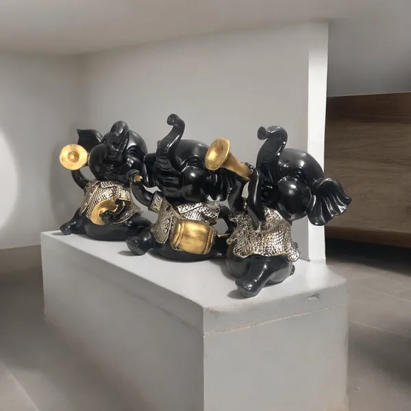Black_Set_Of_Three_Musical_Appu_Resin_Showpiece_The_Best_Gift_For_Friends