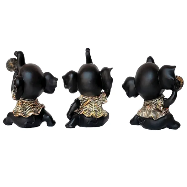 Black_Set_Of_Three_Musical_Appu_Resin_Showpiece_The_Best_Gift_For_Friends
