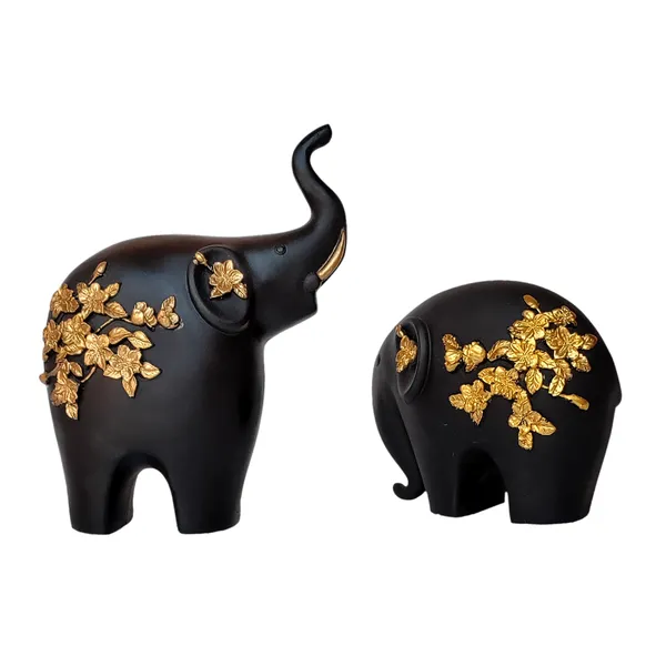 Black_Pair_Of_Beautiful_Elephant_Showpiece_For_Home_Decor_Best_Gift_For_Couples