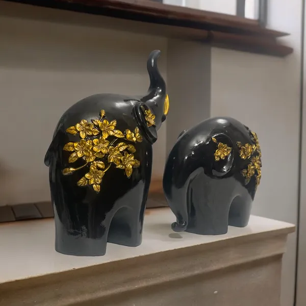 Black_Pair_Of_Beautiful_Elephant_Showpiece_For_Home_Decor_Best_Gift_For_Couples