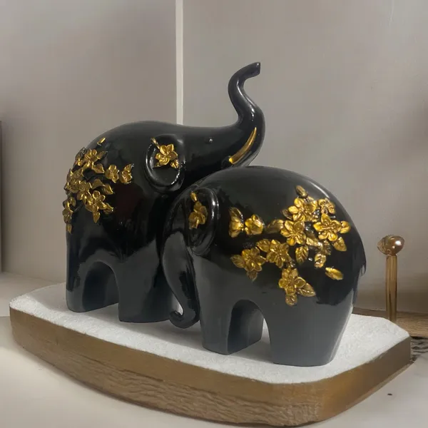 Black_Pair_Of_Beautiful_Elephant_Showpiece_For_Home_Decor_Best_Gift_For_Couples
