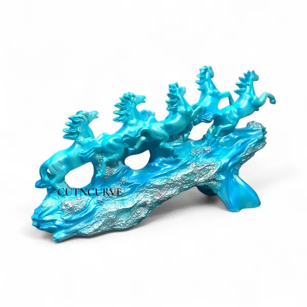 Blue_7_Running_Horses_Showpiece_Statue_The_Majestic_Resin_Seven_Running_Horses_Statue