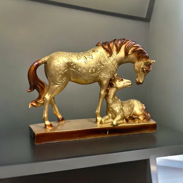 Golden_Horse_Pair_Horse_Statue_Showpieces_For_Home_Decor