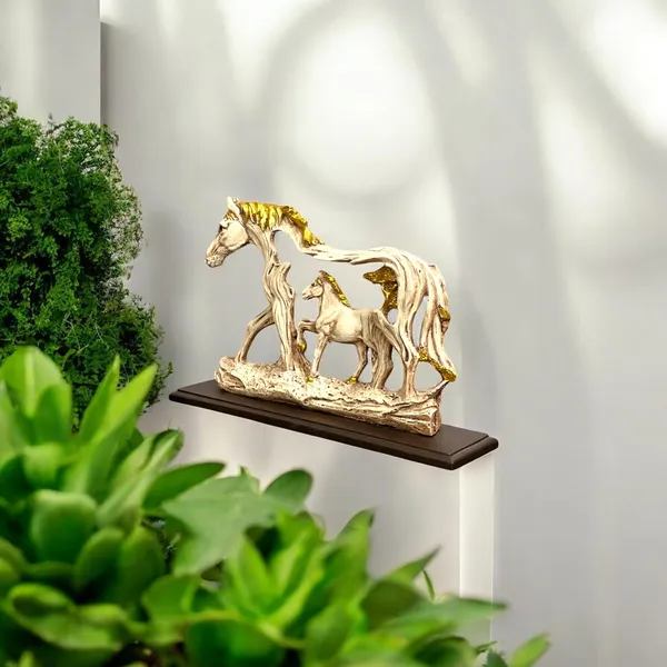 White_Shadow_Horse_Showpiece_Best_For_Gifting_Home_Office_Decor_Horse