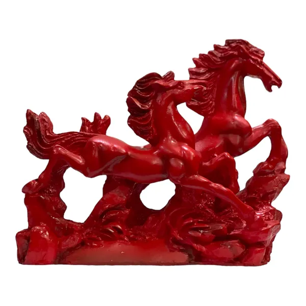 Red_Two_Red/Cherry_Running_Horses_For_Feng_Shui_And_Vastu_For_Positive_Energy