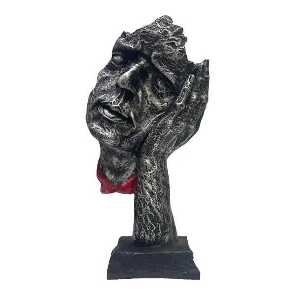 Black_Abstract_The_Thinker_Statue_Face_And_Hand_Statue_For_Home_Decor