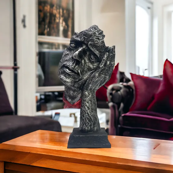Black_Abstract_The_Thinker_Statue_Face_And_Hand_Statue_For_Home_Decor