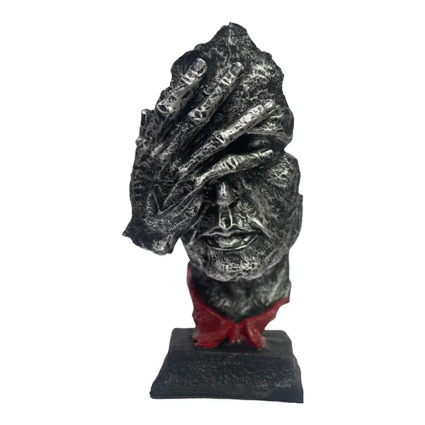Black_Abstract_The_Thinker_Statue_Keep_Silence_Statue_For_Home_Decor