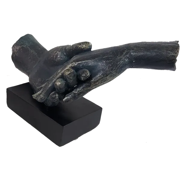 Black_Wedding_Proposal_Engagement_Couples_Holding_Hand_In_Hand_Statue