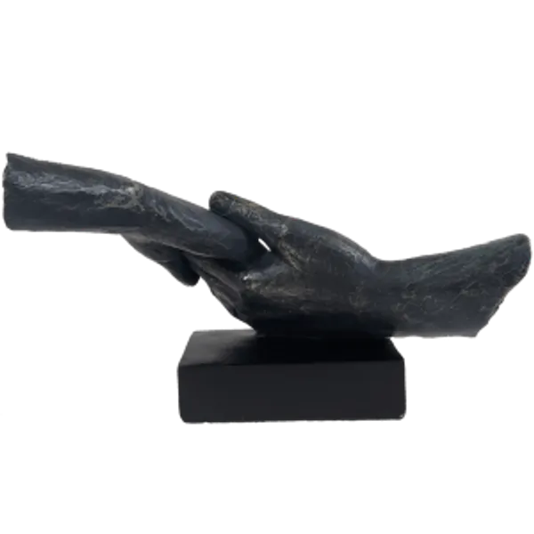 Black_Wedding_Proposal_Engagement_Couples_Holding_Hand_In_Hand_Statue
