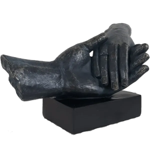 Black_Wedding_Proposal_Engagement_Couples_Holding_Hand_In_Hand_Statue