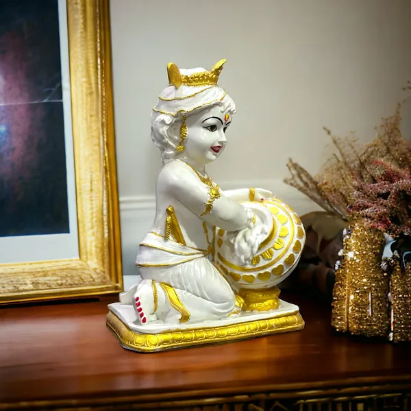 Off_White_&_Golden_Marble_Murti_Lord_Krishna_Makhan-Chor_Idol_For_Home
