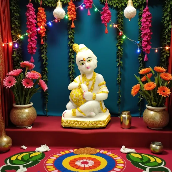 Off_White_&_Golden_Marble_Makhan_Chor_Krishna_Statue