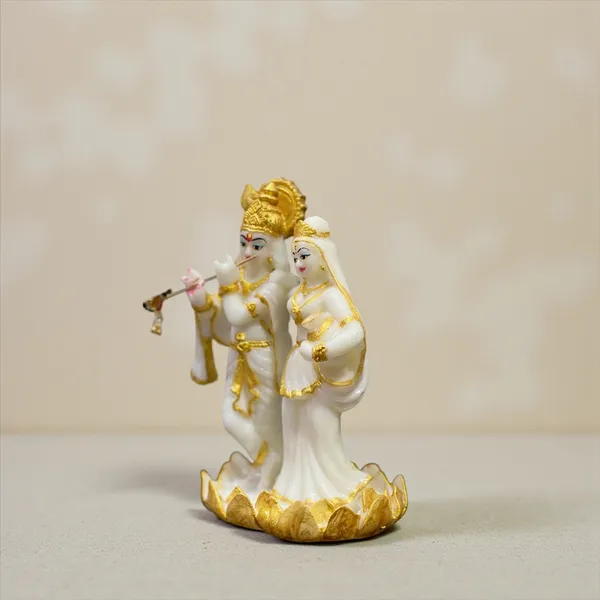 White_Radha_Krishna_For_Home_Temple