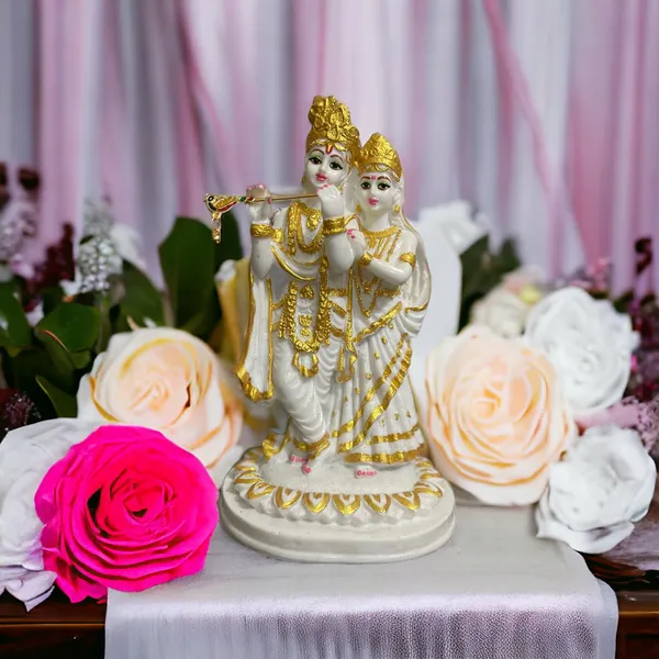 Off_White_&_Golden_Radha_Krishna_Idol_The_Best_For_Home_Temple