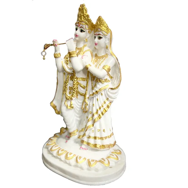 Off_White_&_Golden_Radha_Krishna_Idol_The_Best_For_Home_Temple