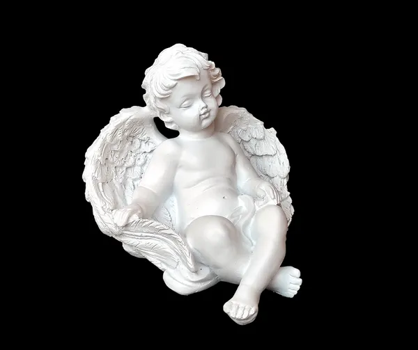 White_Baby_Angel_Polyresin_Classic_Showpiece_For_Home_Decor