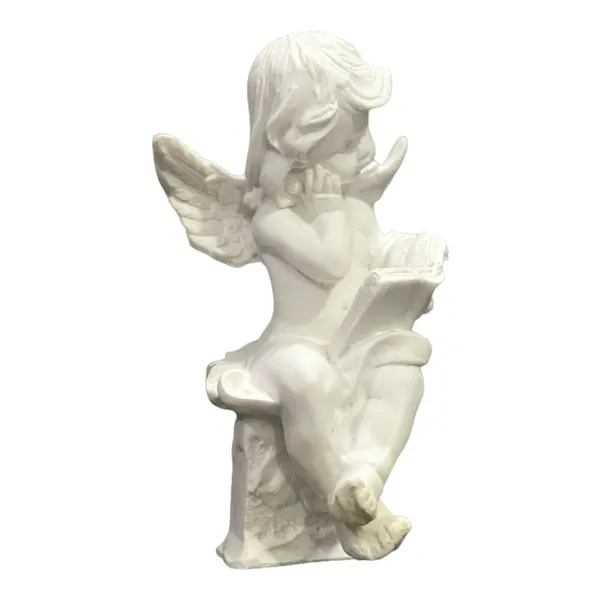White_Cute_Angel_Classic_Showpiece_For_Home_Decor
